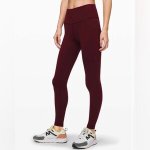 Lululemon: Wunder Under High-Rise Tight 28" *Full-On Luon